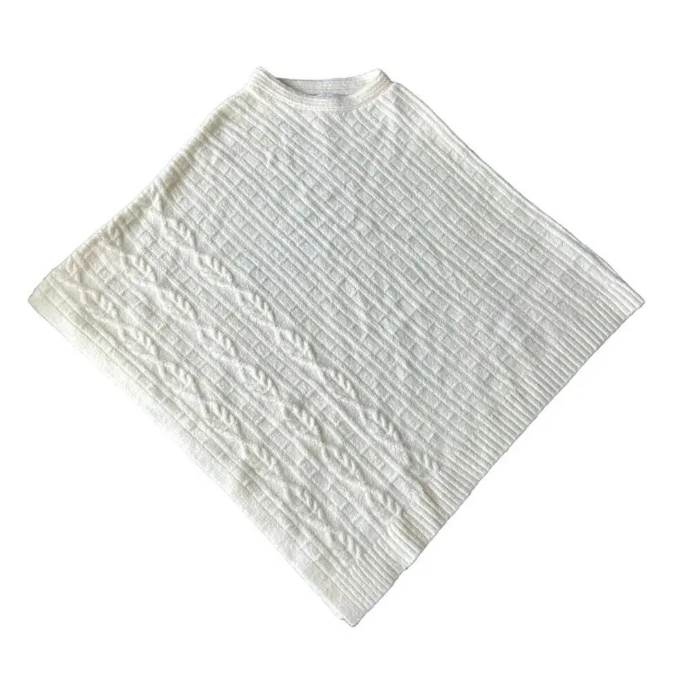 NWT Tommy Bahama Ivory‎ Poncho One Size Minimalist Cottage Core Logging Cozy